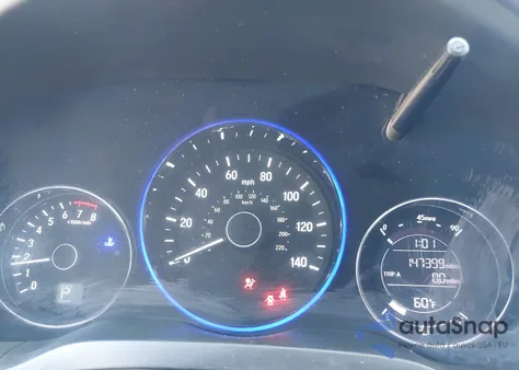 2019 Honda Hr-V Sport из США, поврежденный, VIN 3CZRU6H1XKG733841